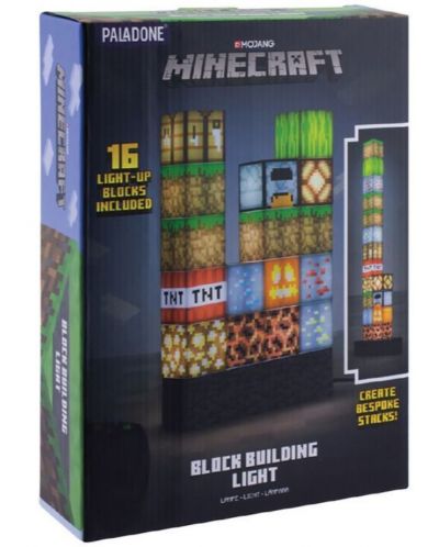 Svjetiljka Paladone Games: Minecraft - Block Building - 3