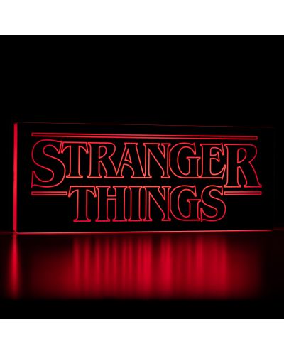 Svjetiljka Paladone Television: Stranger Things - Logo - 4