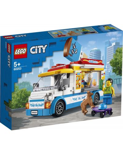 Konstruktor Lego City Great Vehicles – Sladoledarski kamion (60253) - 1