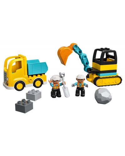 Konstruktor Lego Duplo Town – Utovarivač i kiper (10931) - 3