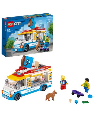 Konstruktor Lego City Great Vehicles – Sladoledarski kamion (60253) - 3