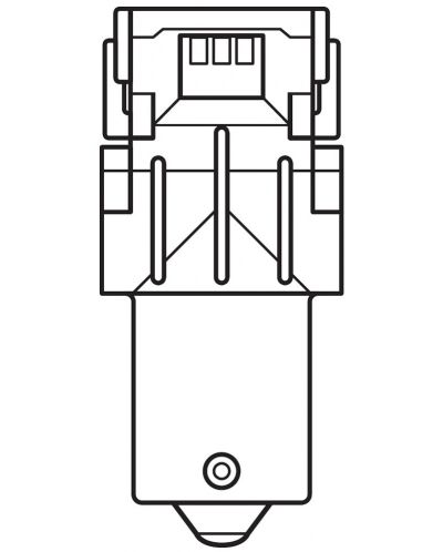 LED Auto žarulje Osram - LEDriving, SL, Amber, P21W, 1.3W, 2 komada, žute - 4