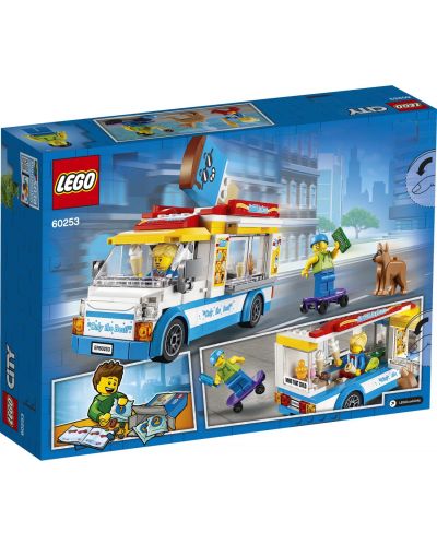 Konstruktor Lego City Great Vehicles – Sladoledarski kamion (60253) - 2