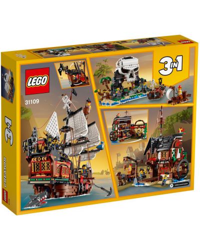 Konstruktor 3 u 1 Lego Creator – Piratski brod (31109) - 2