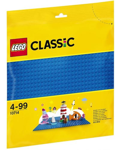 Konstruktor Lego Classic – Plavi fundament (10714) - 1