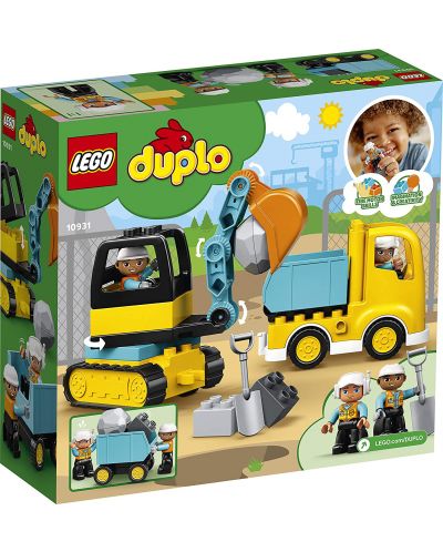 Konstruktor Lego Duplo Town – Utovarivač i kiper (10931) - 2