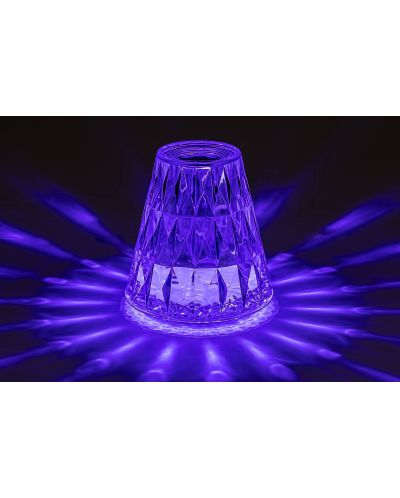 LED Stolna svjetiljka Rabalux - Siggy 76004, RGB, IP 20, 2 W, prozirna - 6