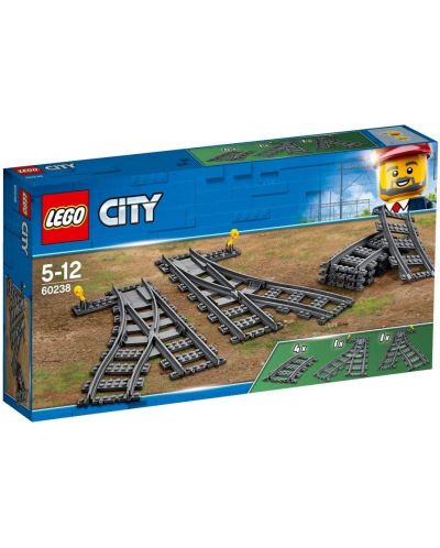 Konstruktor Lego City – Tračnice i skretnice (60238) - 1
