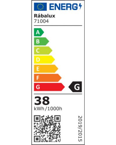 LED Luster Rabalux - Nefertum 71004, IP20, Wi-Fi, 38W, crni - 8