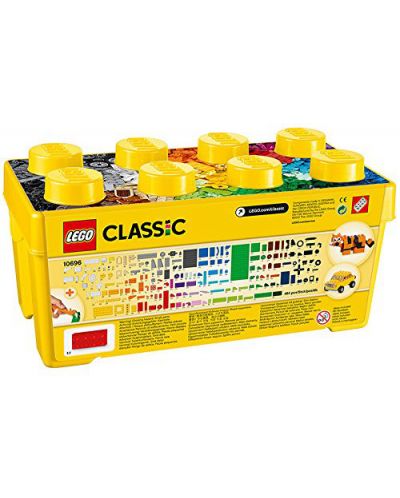 Konstruktor Lego Classic – Kreativna kutija s kockama (10696) - 5