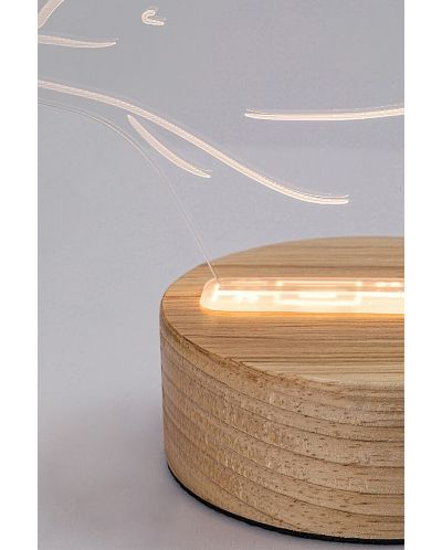 LED Stolna svjetiljka Rabalux - Akali 76002, IP 20, 2 W, prozirna - 4