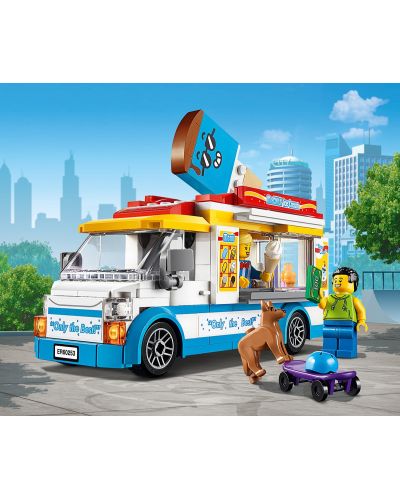Konstruktor Lego City Great Vehicles – Sladoledarski kamion (60253) - 6