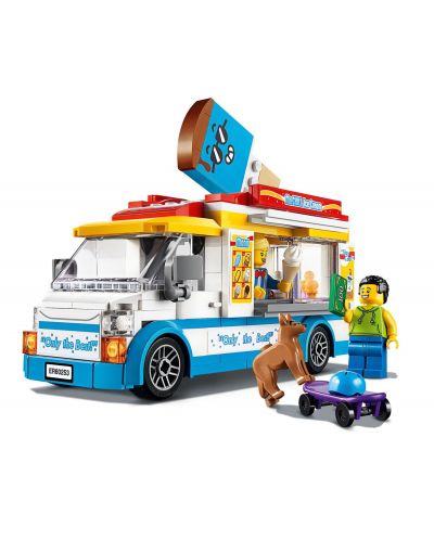 Konstruktor Lego City Great Vehicles – Sladoledarski kamion (60253) - 4