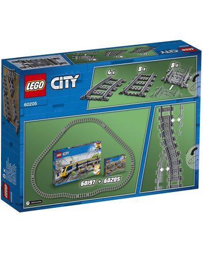 Konstruktor Lego City – Tračnice (60205) - 4