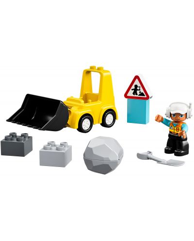 Konstruktor Lego Duplo Town – Buldožer (10930) - 5