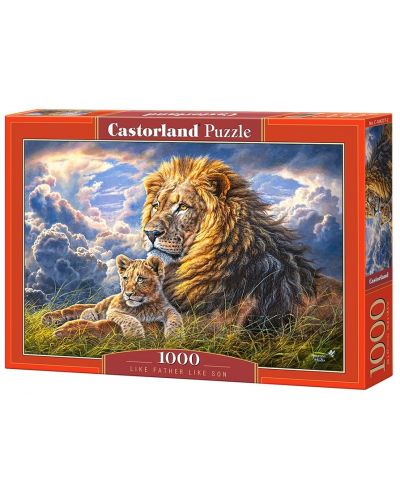 Puzzle Castorland od 1000 dijelova - Otac i sin, Abraham Hunter - 1
