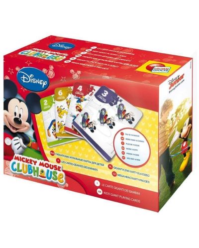Karte za igranje Lisciani - Mickey Mouse, veliki - 1
