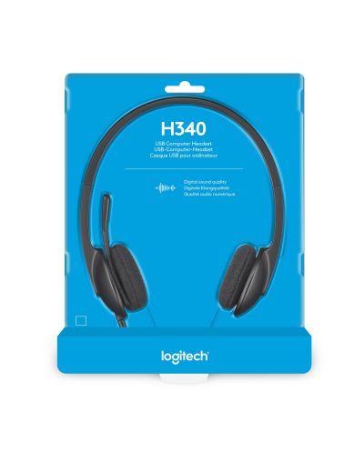 Slušalice Logitech - H340, crne - 8