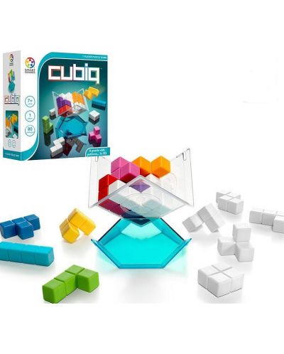 Logička igra Smart Games - Cubic, 3D slagalica s 80 izazova - 2