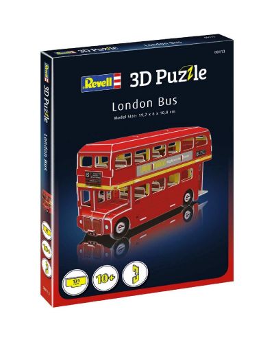 Mini 3D slagalica Revell - Londonski autobus - 2