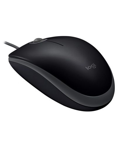 Miš Logitech B110 Silent - optički, crni - 4