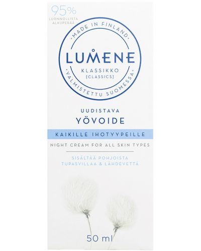 Lumene Klassikko Obnavljajuća noćna krema, 50 ml - 2