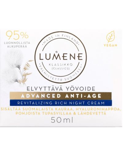 Lumene Klassikko Noćna lifting krema, 50 ml - 2