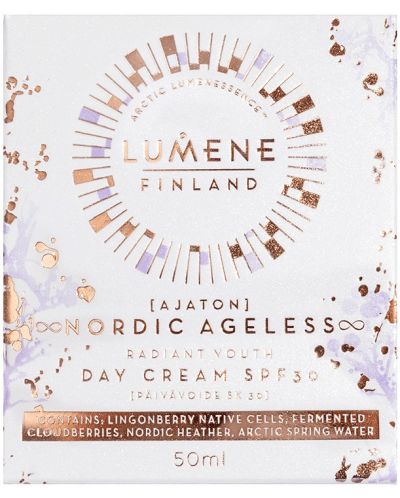 Lumene Ajaton Obnavljajuća dnevna krema Nordic Ageless, SPF 30, 50 ml - 3