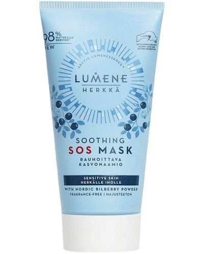 Lumene Herkka Ekspresna hidratantna maska SOS, 75 ml - 1