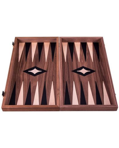 Backgammon Manopoulos - Od prirodnog furnira oraha, 48 x 25 cm - 3