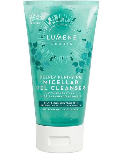 Lumene Puhdas Micelarni gel za čišćenje lica, 150 ml - 1