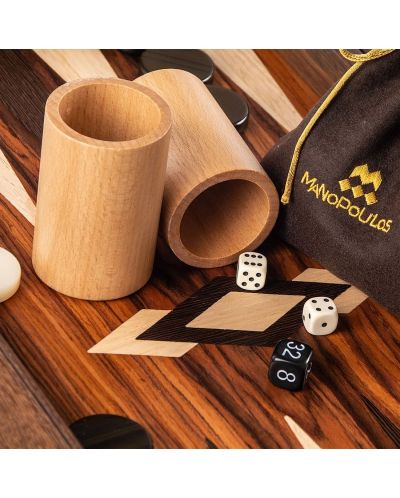 Backgammon Manopoulos - Ružino drvo - 5