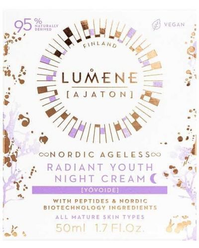 Lumene Ajaton Obnavljajuća noćna krema Nordic Ageless, 50 ml - 3