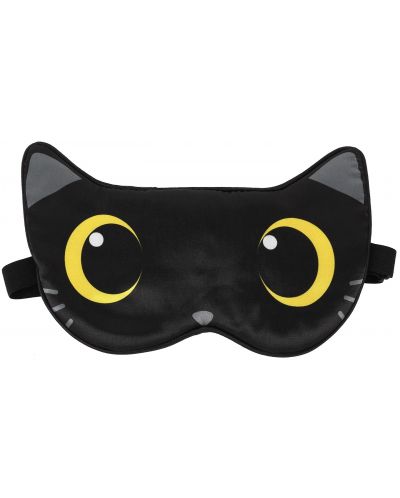 Maska za spavanje I-Total Cats- Crna - 1