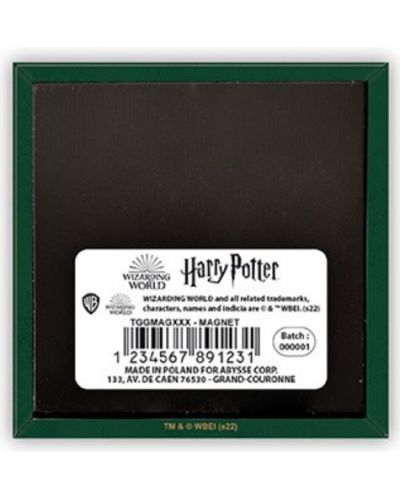 Magnet The Good Gift Movies: Harry Potter - Hogwarts Green - 2