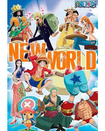 Maxi poster GB eye Animation: One Piece - New World Crew - 1