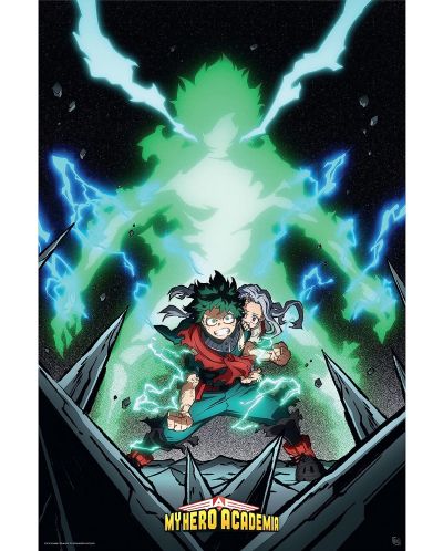 Maxi poster GB Eye Animation: My Hero Academia - Eri & Izuku - 1