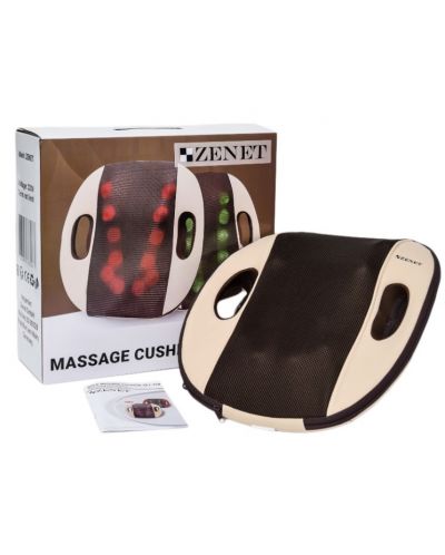 Jastuk za masažu leđa Zenet - Zet-728, smeđi - 8