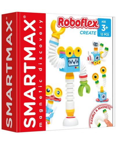 Magnetski konstruktor Smart Games Smartmax - Roboflex, 12 dijelova - 1