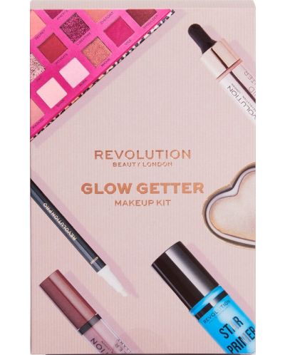 Makeup Revolution Set šminke Glow Getter, 6 dijelova - 2