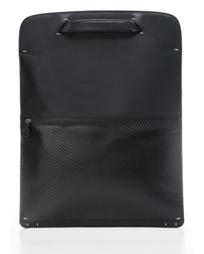 Muška torba od prave kože Pininfarina Folio, karbonska - 2