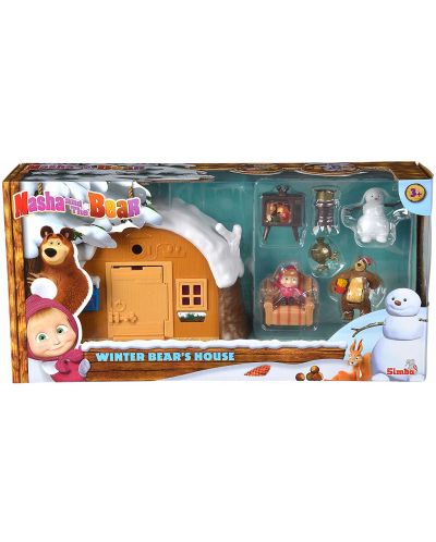 Set za igru Simba Toys Maša i medvjed - medvjedova zimska kuća - 8