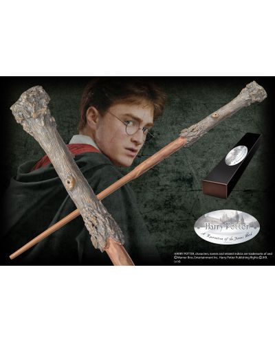 Čarobni štapić The Noble Collection Movies: Harry Potter - Harry Potter (Deluxe Version), 35 cm - 5