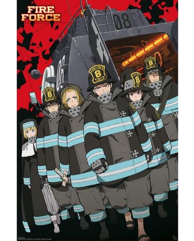 Maxi poster GB eye Animation: Fire Force - Company 8 - 1