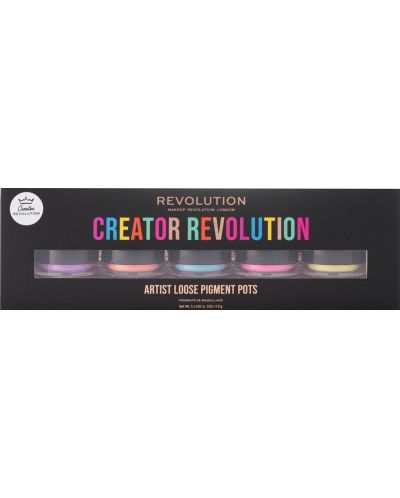 Makeup Revolution Set pigmenata za šminkanje Creator Artist, 5 boja - 4