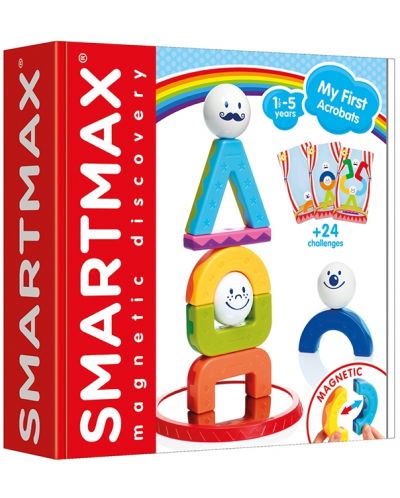 Magnetski konstruktor Smart Games Smartmax - My first acrobats - 1
