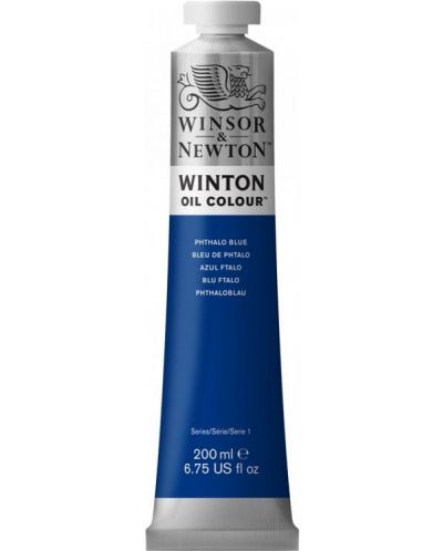 Uljana boja Winsor & Newton Winton - Ftalocianin plava, 200 ml - 1