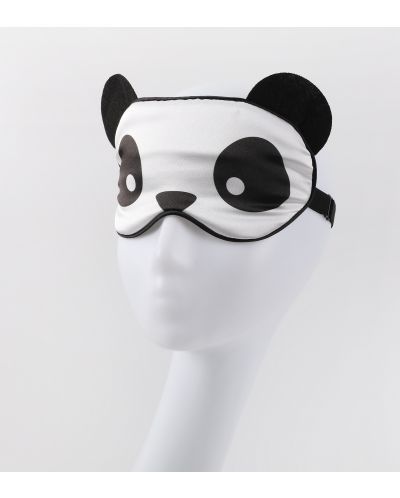 Maska za spavanje I-Total Panda - Crno-bijela - 3