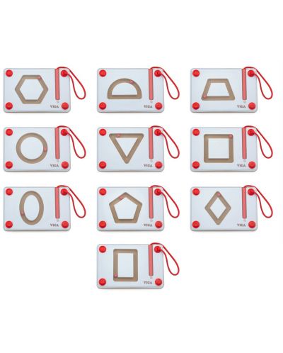 Magnetne ploče za pisanje geometrijskih likova Viga - 1