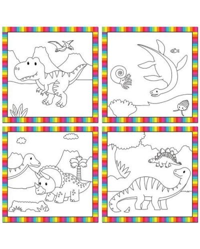 Čarobna knjiga za crtanje vodom Galt – Dinosaurusi - 4
